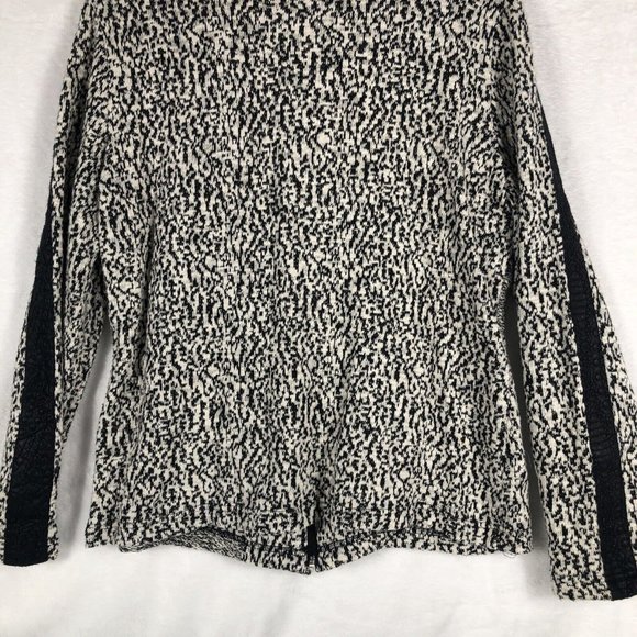Erin London Women's Sweater Animal Print Jacket Size Adult Medium - Picture 11 of 11